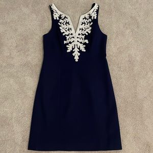 NWT coral sequin Lilly shift